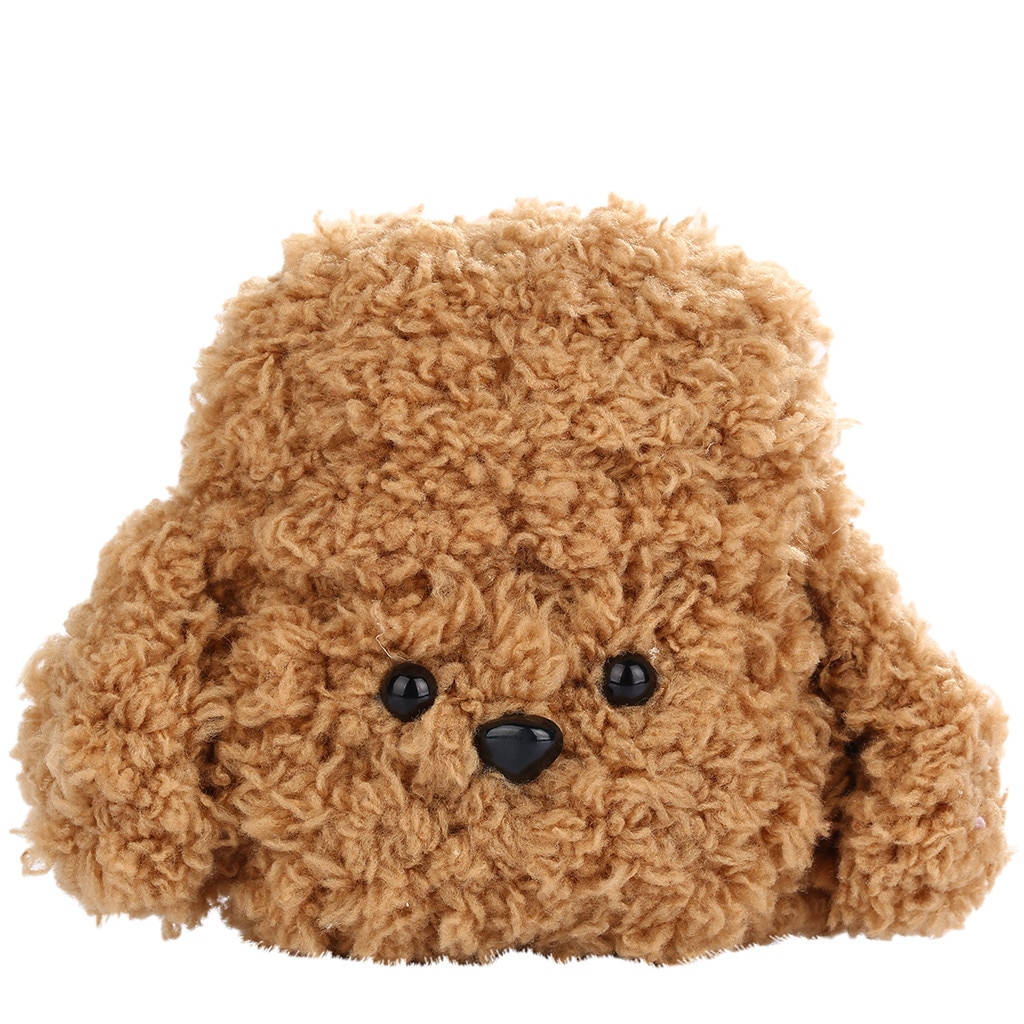 Cute Airpod Case Cover Knitted Dog Plush Cute Airpod Case Cover Knitted Dog Plush