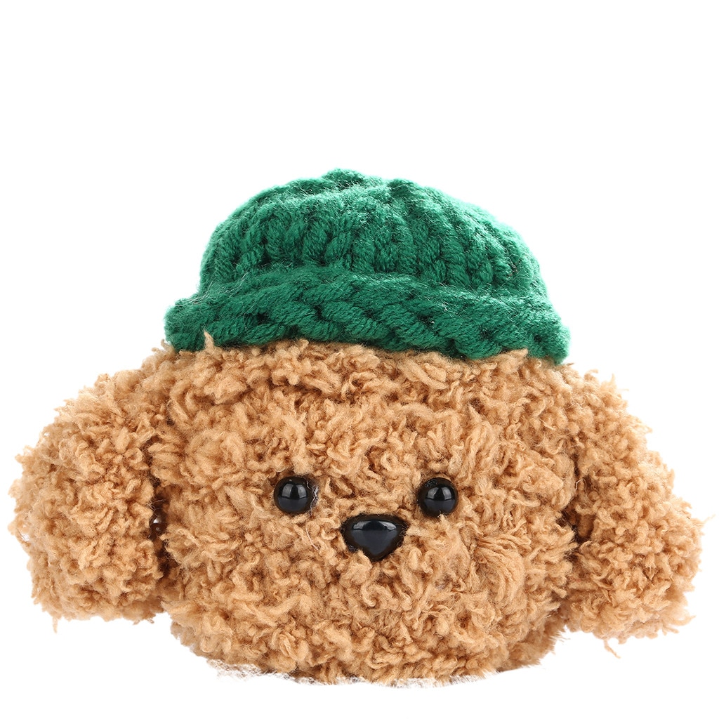 Cute Airpod Case Cover Knitted Dog Plush Cute Airpod Case Cover Knitted Dog Plush