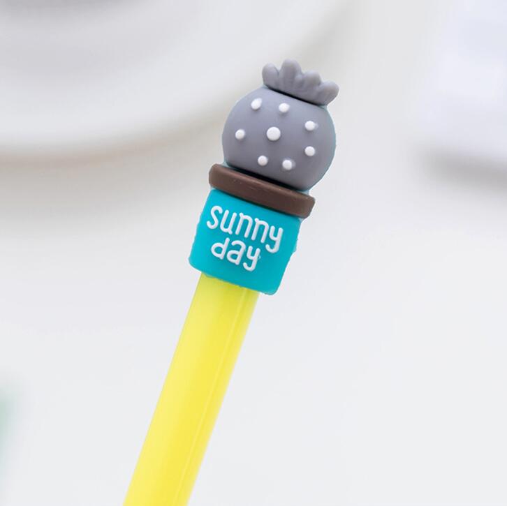 Cute and Colorful Cactus Gel Pens