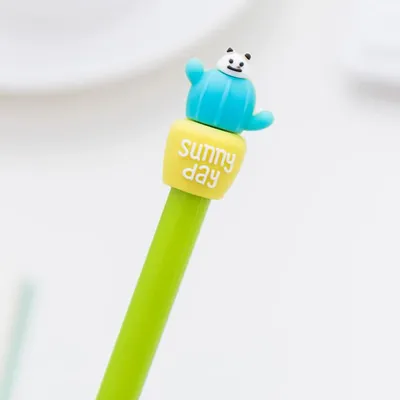 Cute and Colorful Cactus Gel Pens