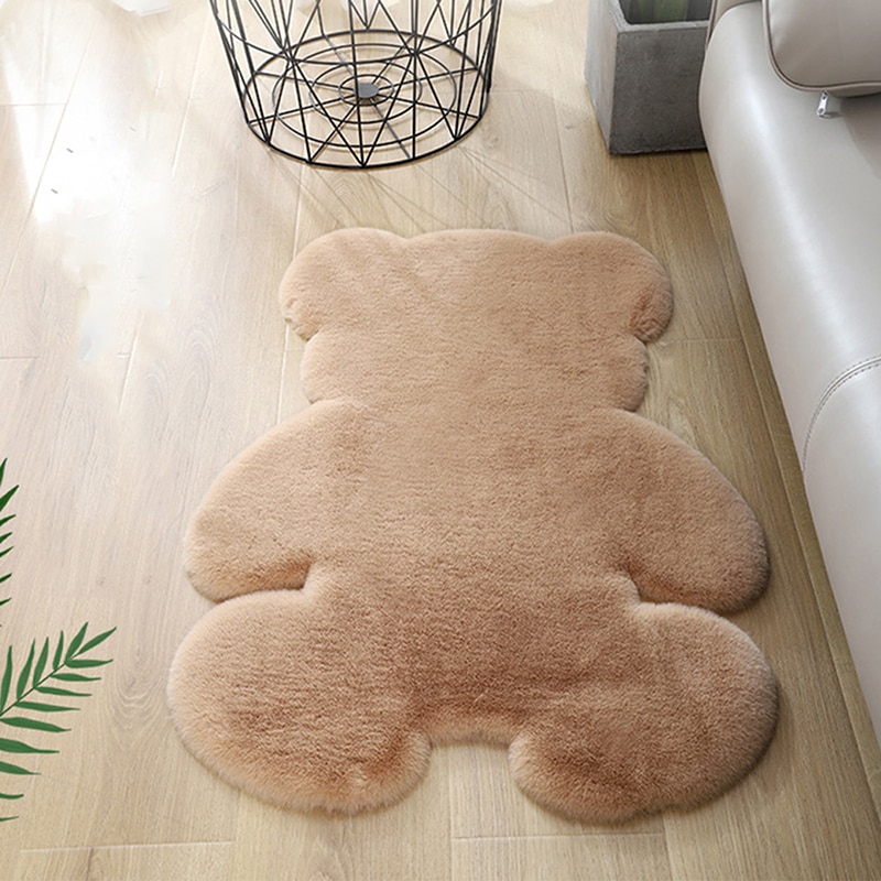 Cute and Cozy Bear Shaped Rug