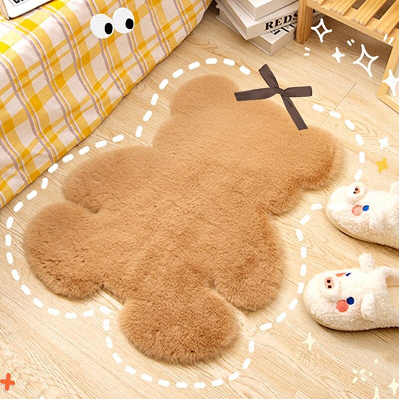 Cute and Cozy Bear Shaped Rug Cute and Cozy Bear Shaped Rug