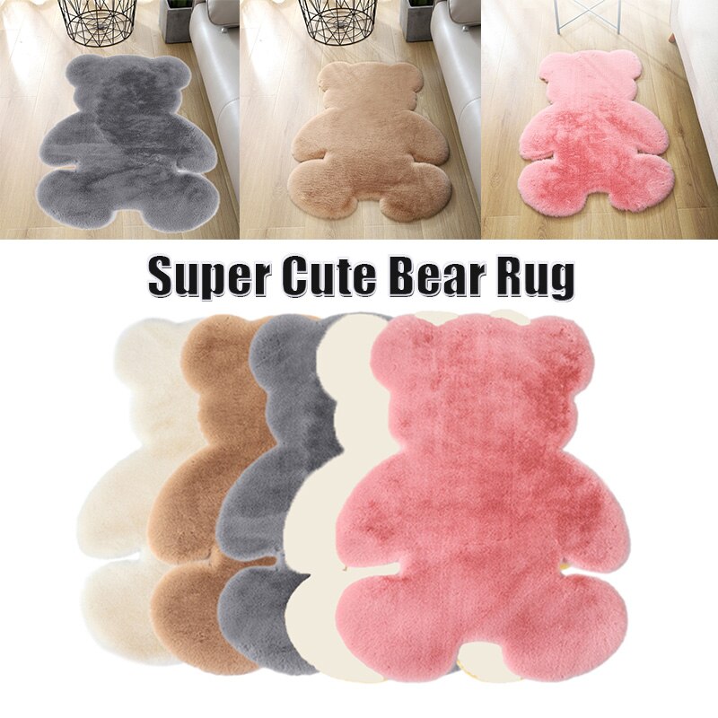Cute and Cozy Bear Shaped Rug Cute and Cozy Bear Shaped Rug