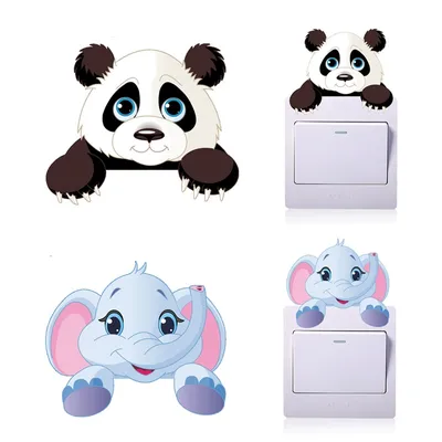 Cute Animal Sticker for Light Switch
