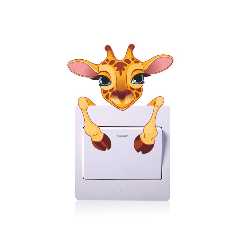 Cute Animal Sticker for Light Switch