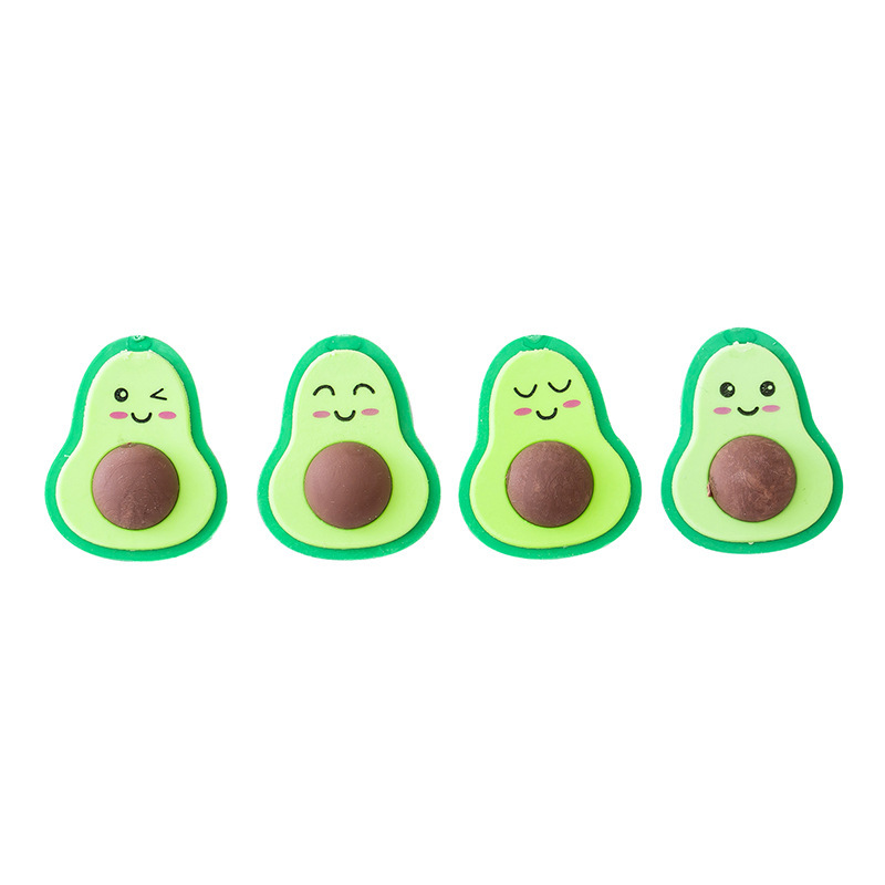 Cute Avocado Eraser Children School Supply Cute Avocado Eraser Children School Supply