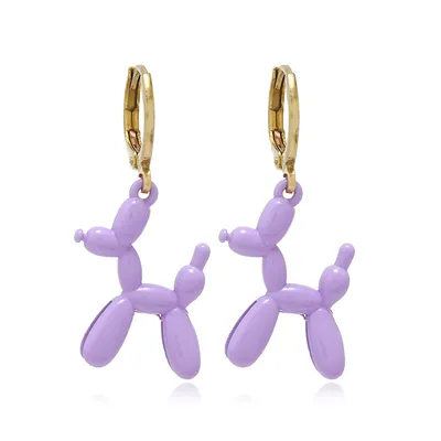 Cute Balloon Dog Earrings Cute Balloon Dog Earrings
