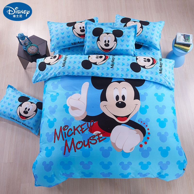 Cute Bed Set Cartoon Design