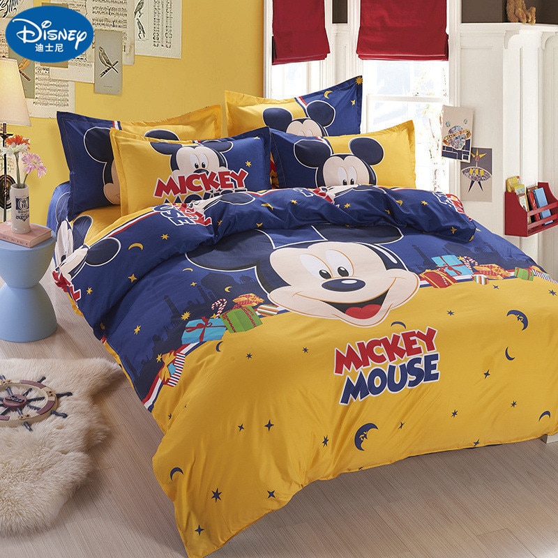 Cute Bed Set Cartoon Design