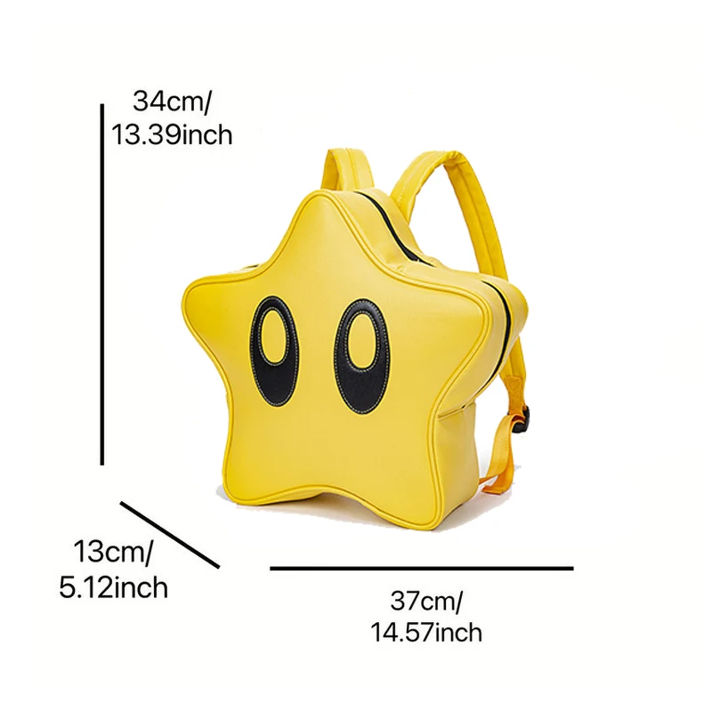 Cute Big Eyes Design Star Shaped Backpack Cute Big Eyes Design Star Shaped Backpack