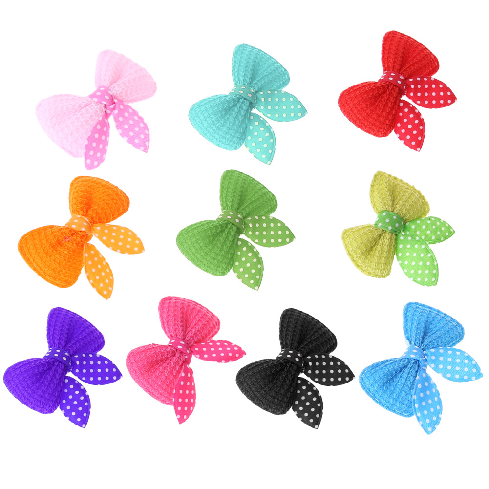 Cute Bow Hair Clips for Dogs (10Pcs.)
