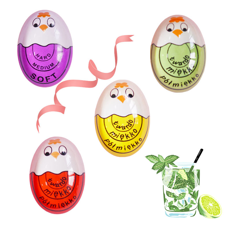 Cute BPA Free Color Changing Egg Timer
