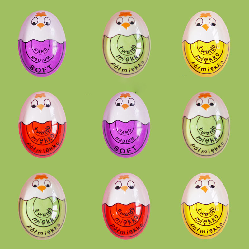Cute BPA Free Color Changing Egg Timer