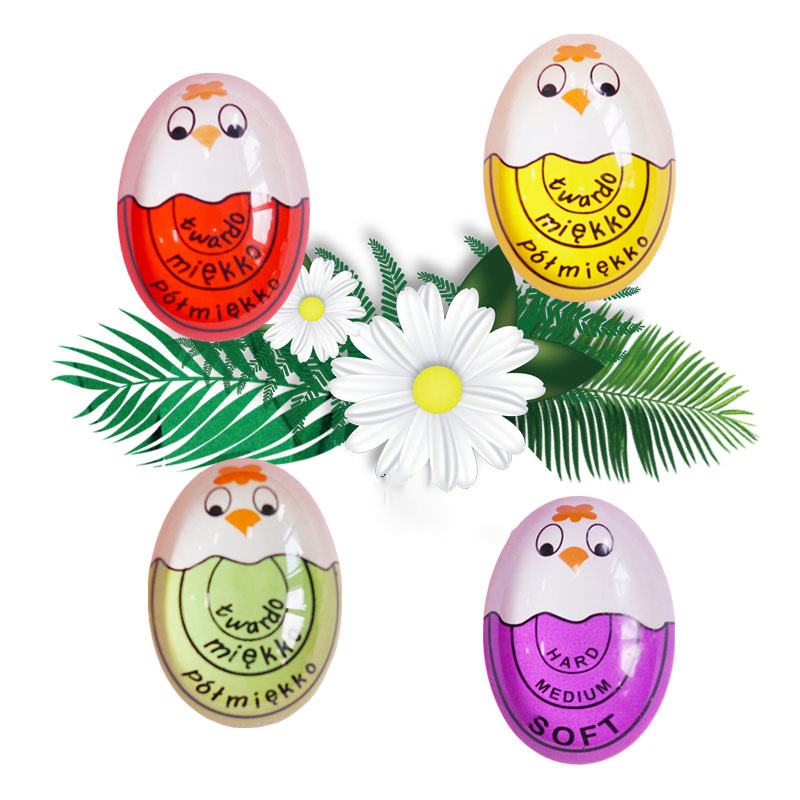 Cute BPA Free Color Changing Egg Timer