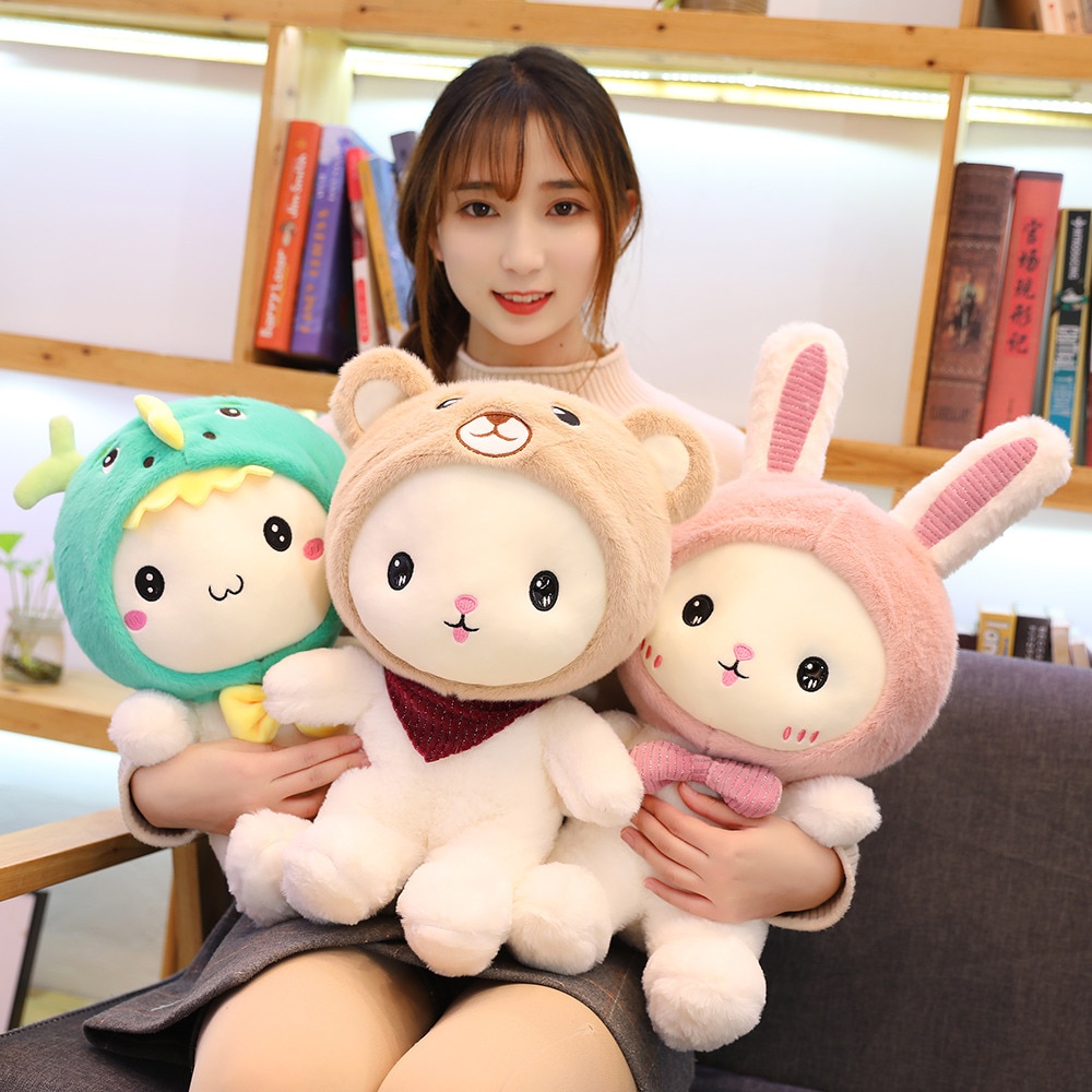 Cute Bunny Plush Huggable Stuff Toy