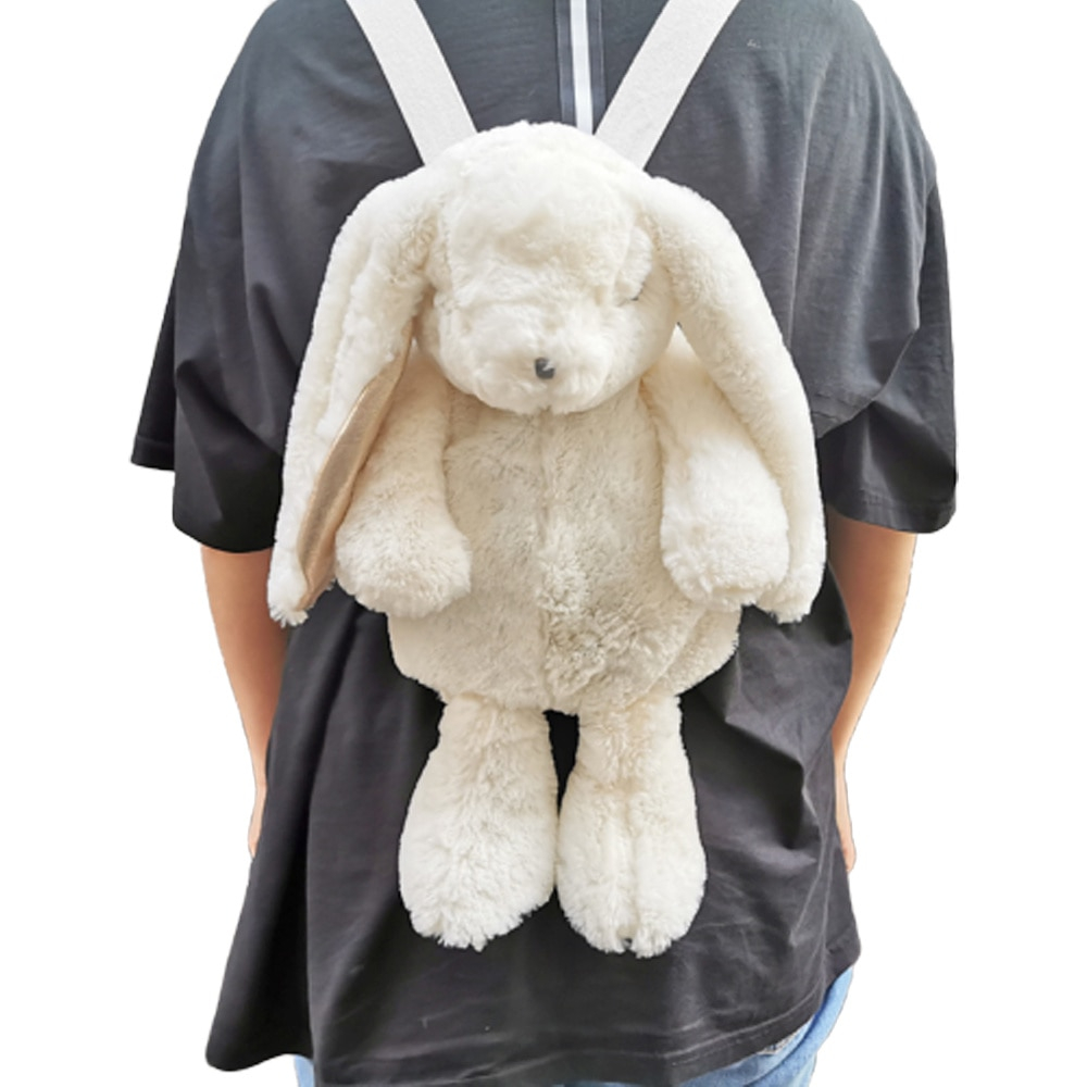 Cute Bunny Stuffed Animal Backpack