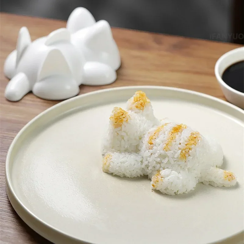 Cute Cartoon Cat Mold DIY Rice Ball Sushi Molds Kids Rice Mashed Potato Pumpkin Mash Baking Supplies Kitchen Accessorie Cute Cartoon Cat Mold DIY Rice Ball Sushi Molds Kids Rice Mashed Potato Pumpkin Mash Baking Supplies Kitchen Accessorie