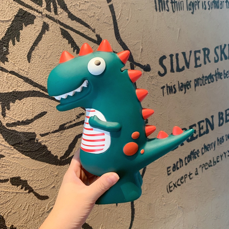 Cute Cartoon Dinosaur Coin Bank