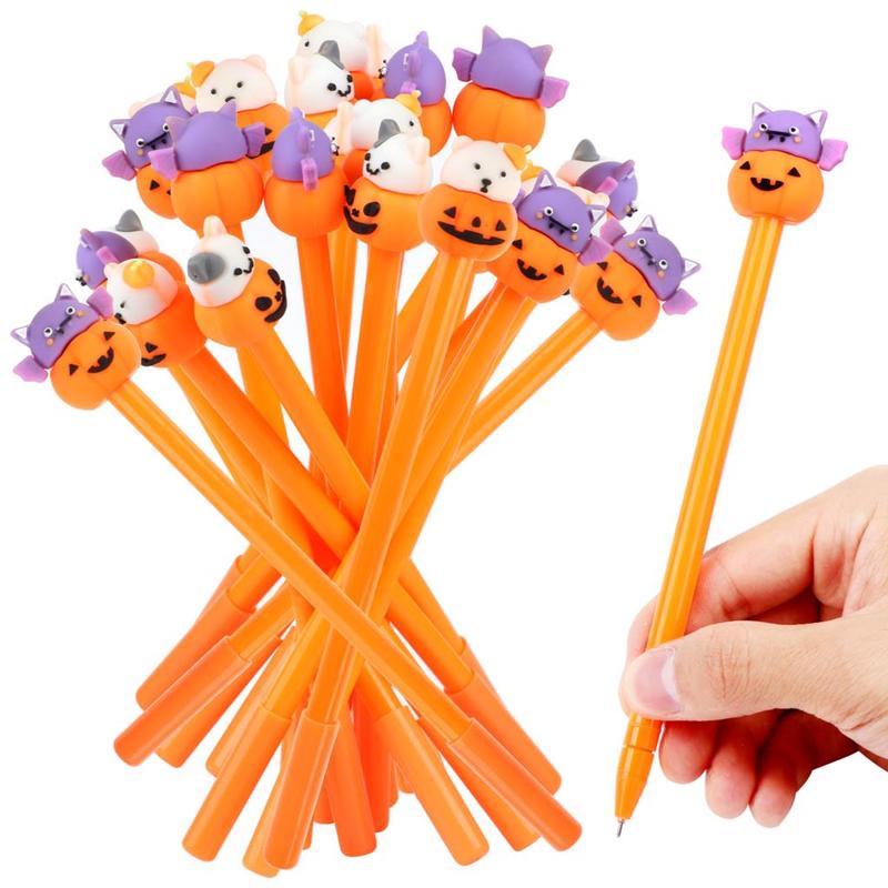 Cute Cartoon Pumpkin Halloween Pens (20 pcs)
