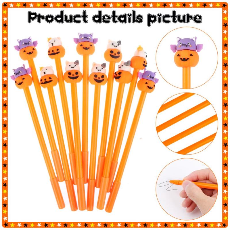 Cute Cartoon Pumpkin Halloween Pens (20 pcs)
