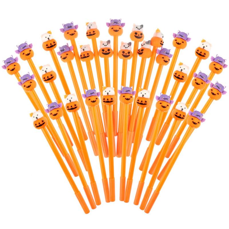 Cute Cartoon Pumpkin Halloween Pens (20 pcs)
