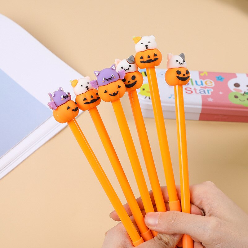 Cute Cartoon Pumpkin Halloween Pens (20 pcs)