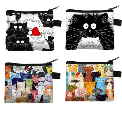 Cute Cat Coin Purse Wallet Cute Cat Coin Purse Wallet