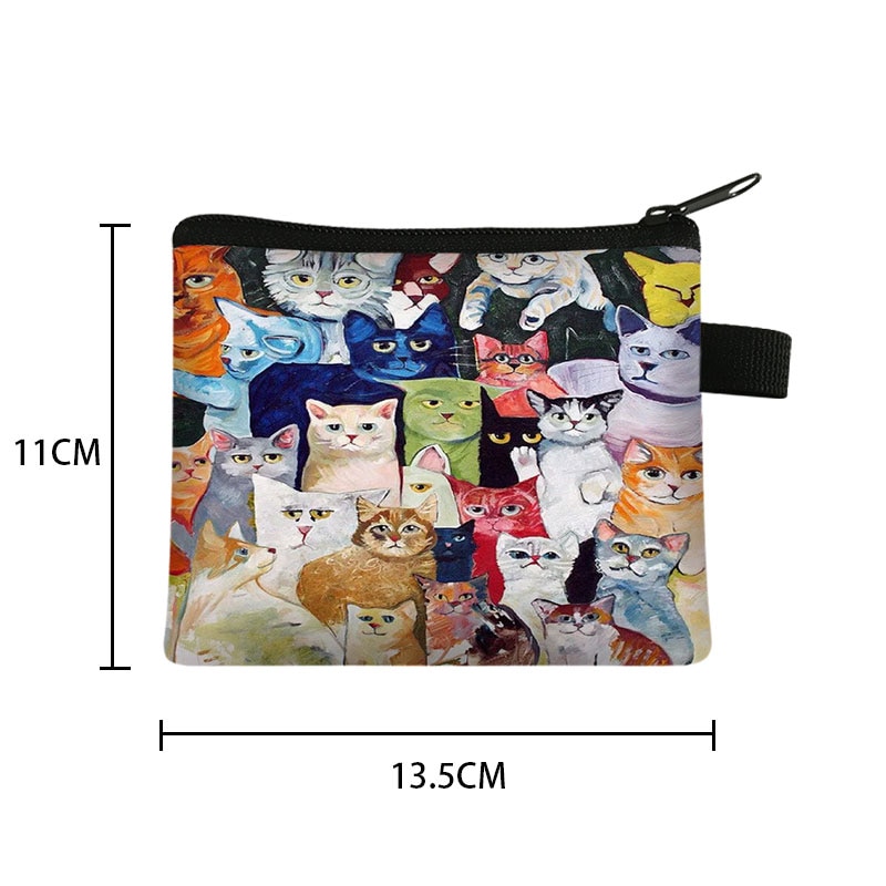 Cute Cat Coin Purse Wallet Cute Cat Coin Purse Wallet
