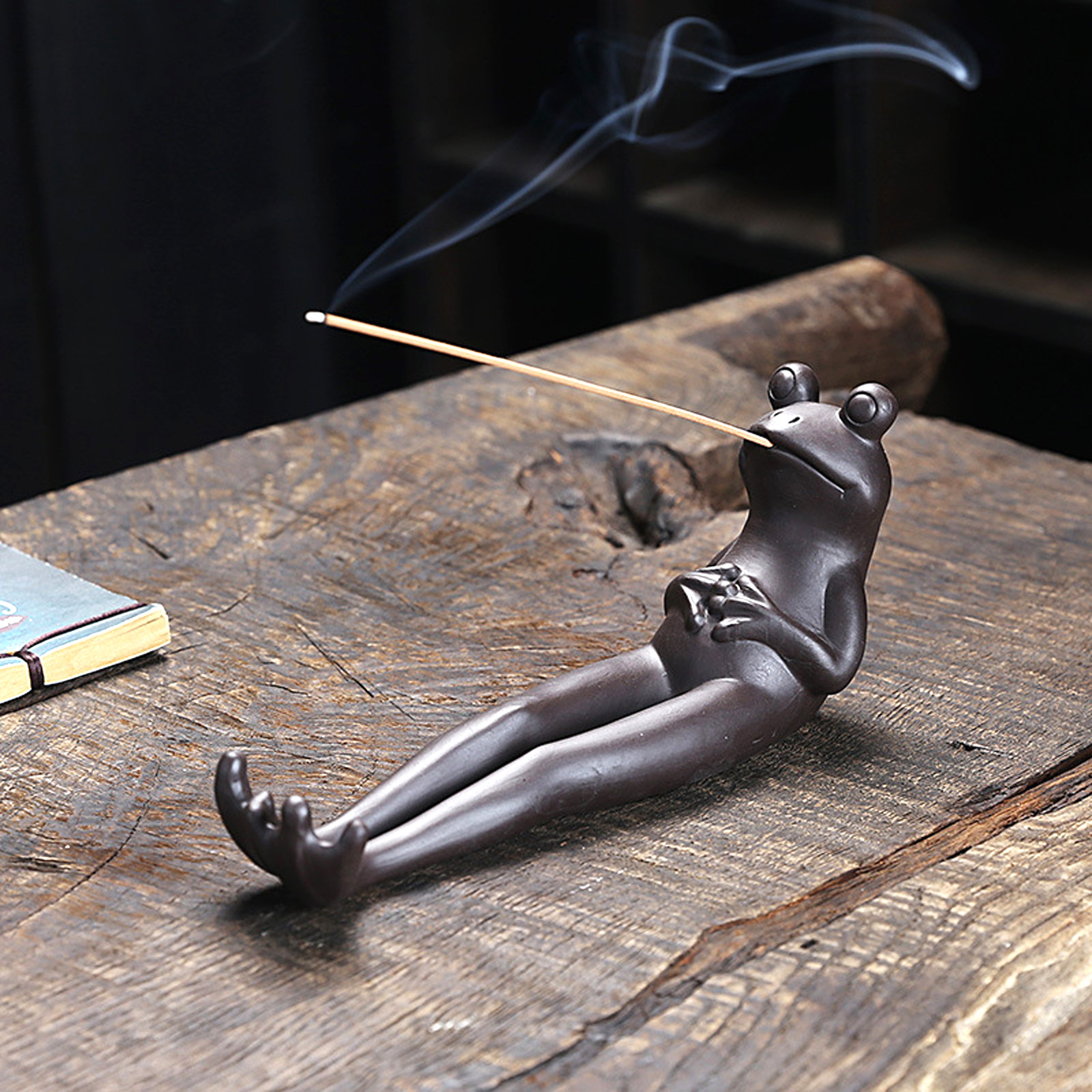 Cute Ceramic Frog Incense Holder Cute Ceramic Frog Incense Holder