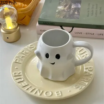 Cute Ceramic Ghost Mug Cute Ceramic Ghost Mug