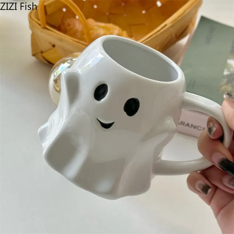 Cute Ceramic Ghost Mug Cute Ceramic Ghost Mug
