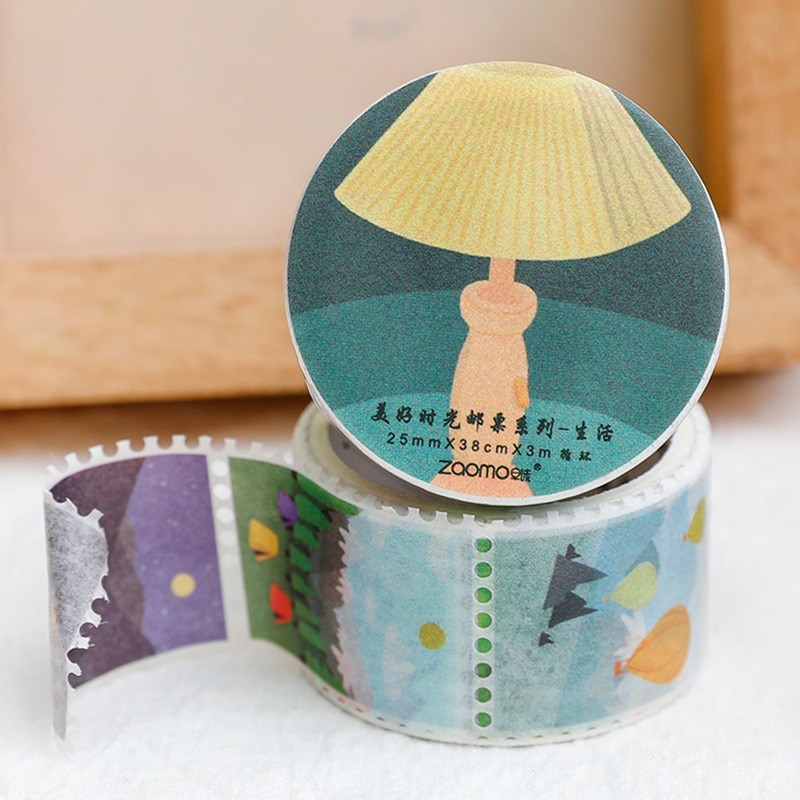Cute Character Stamp Washi Tape