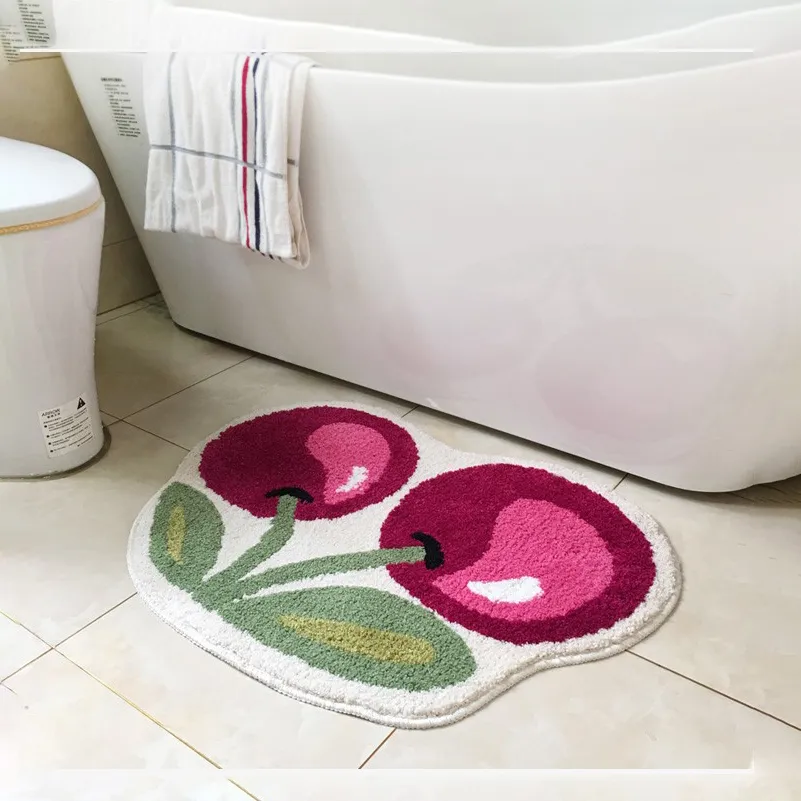 Cute Cherry Carpet Home Decor