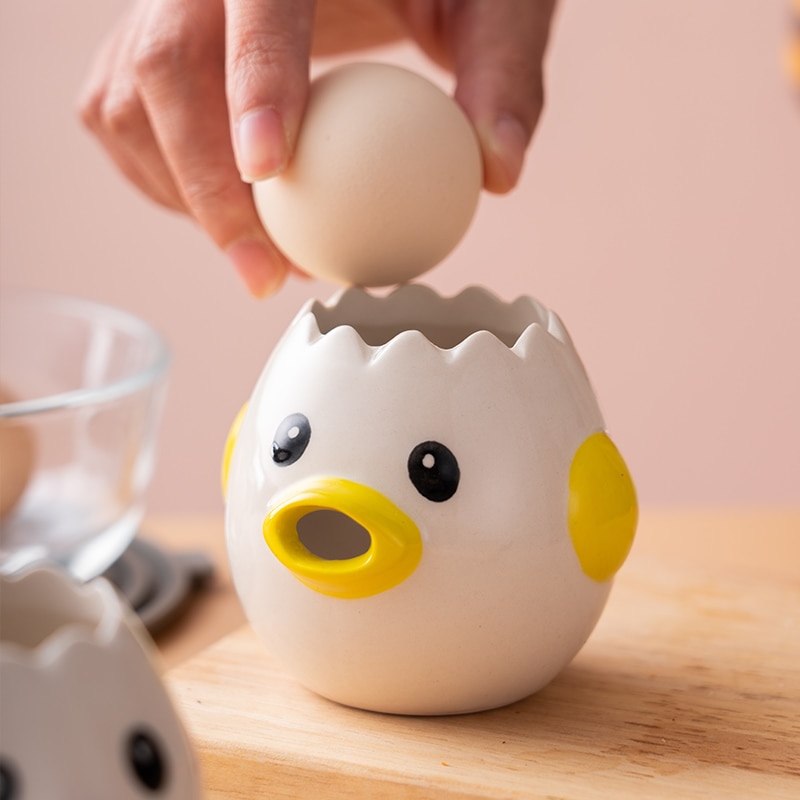 Cute Chick Ceramic Egg Separator Cute Chick Ceramic Egg Separator