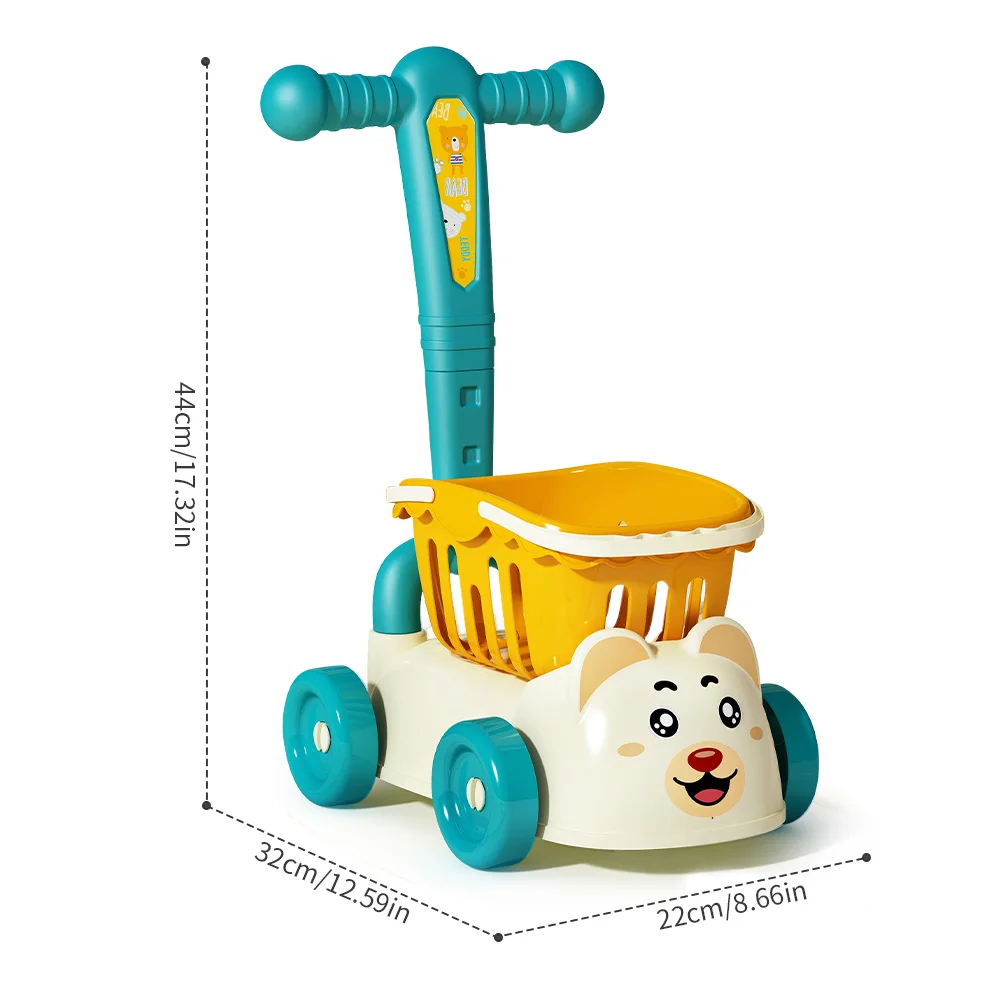 Cute Childrens Toy Shopping Trolley