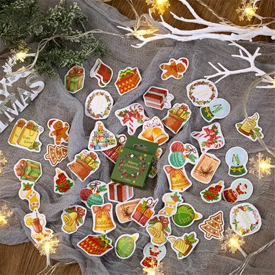 Cute Christmas Stickers Decoration 50pcs/set Cute Christmas Stickers Decoration 50pcs/set