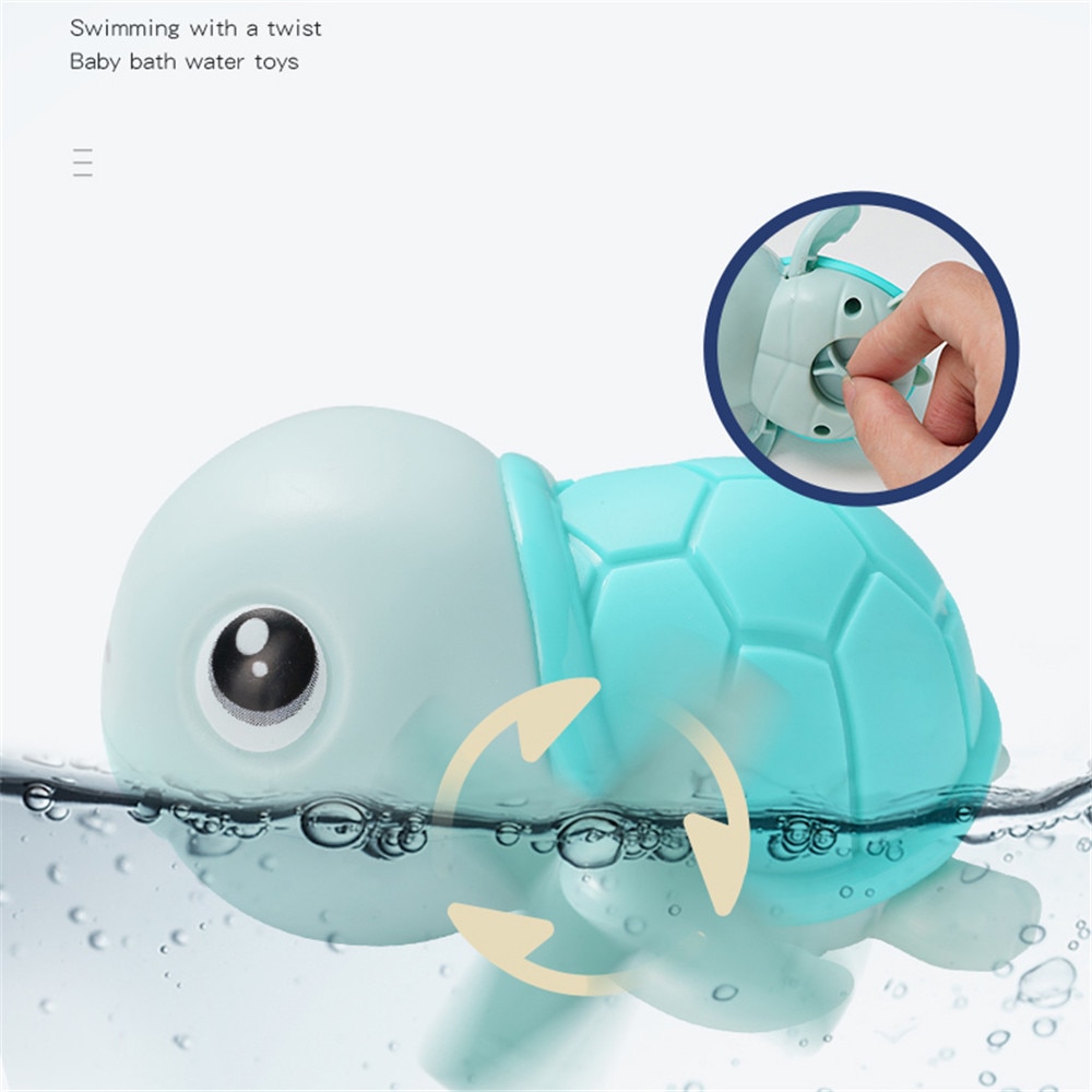 Cute Clockwork Swimming Turtle Bath Toy