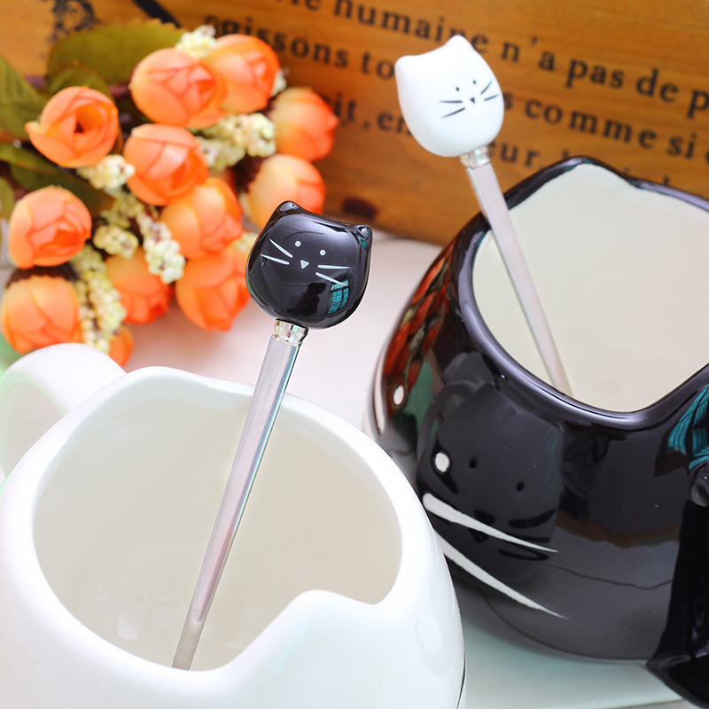 Cute Coffee Mug Ceramic Cute Cat Design