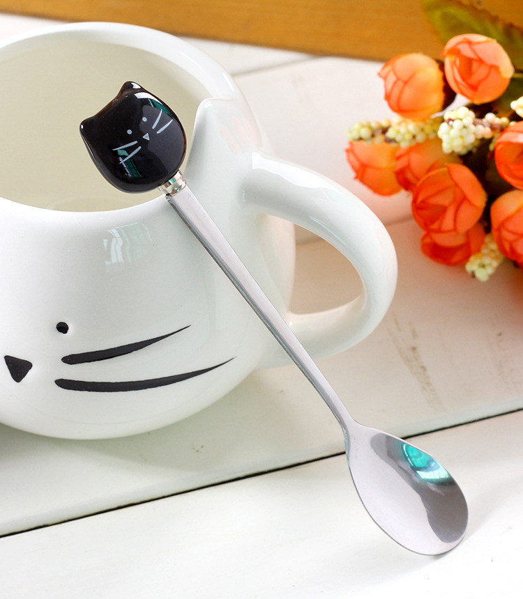 Cute Coffee Mug Ceramic Cute Cat Design