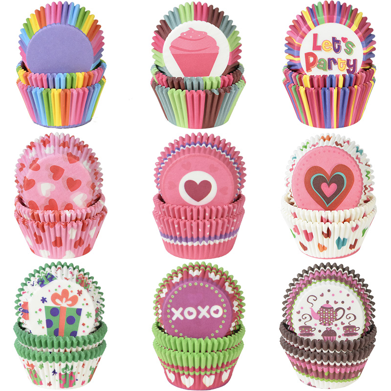 Cute Cupcake Paper Liners (100 Pcs) Cute Cupcake Paper Liners (100 Pcs)