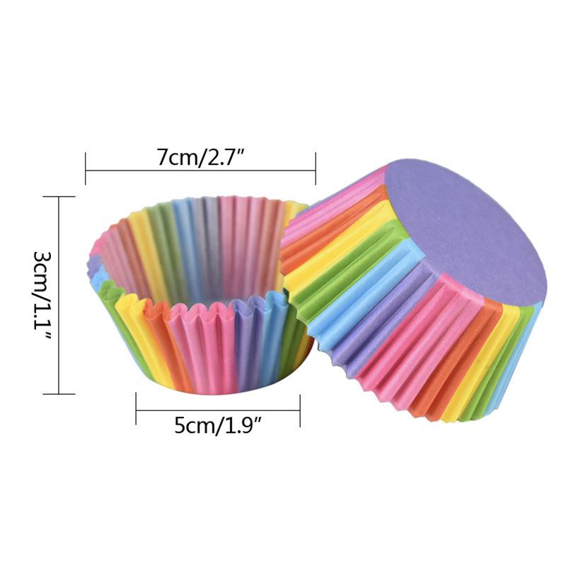 Cute Cupcake Paper Liners (100 Pcs)