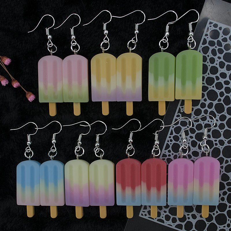 Cute Dangle Popsicle Earrings Cute Dangle Popsicle Earrings