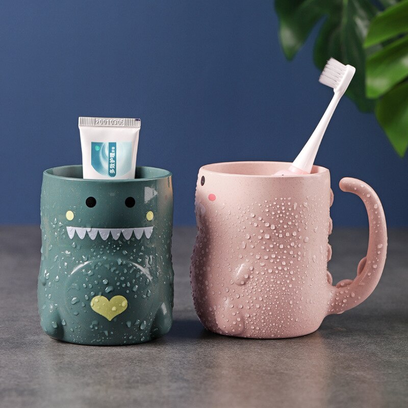 Cute Dinosaur Mouthwash Cup