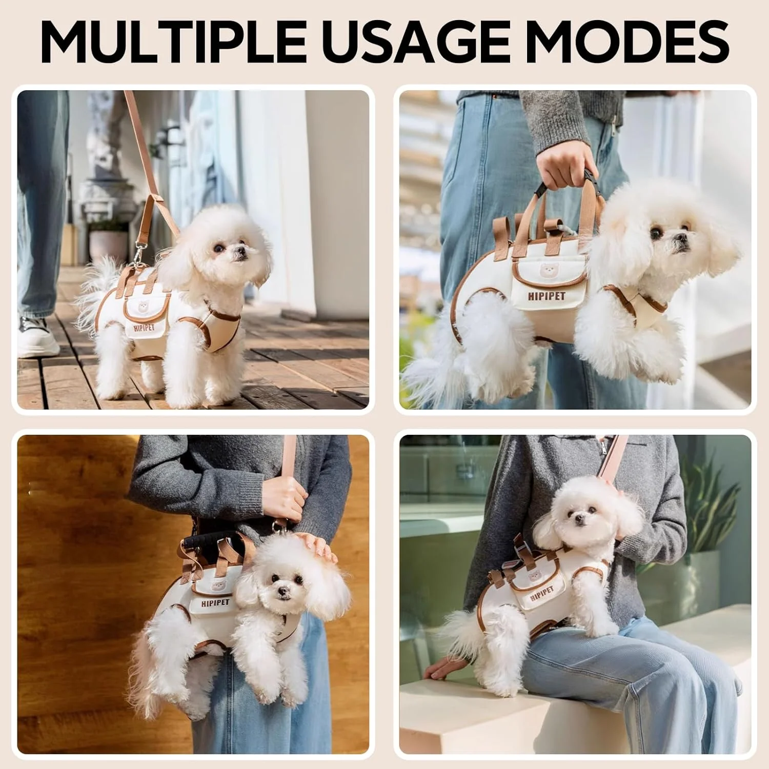 Cute Dog Backpack Carrier – Ideal for Small to Medium Pets – Ideal for Travel, Daily Use, Walking, Pet Carry Bag, Dog Cute Dog Backpack Carrier – Ideal for Small to Medium Pets – Ideal for Travel, Daily Use, Walking, Pet Carry Bag, Dog