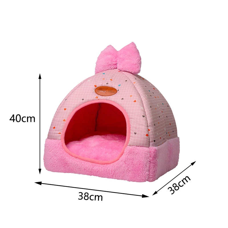 Cute Dog Beds Pet Cushion Tent