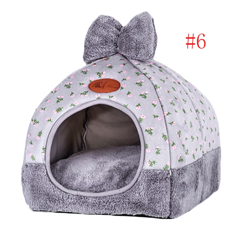 Cute Dog Beds Pet Cushion Tent