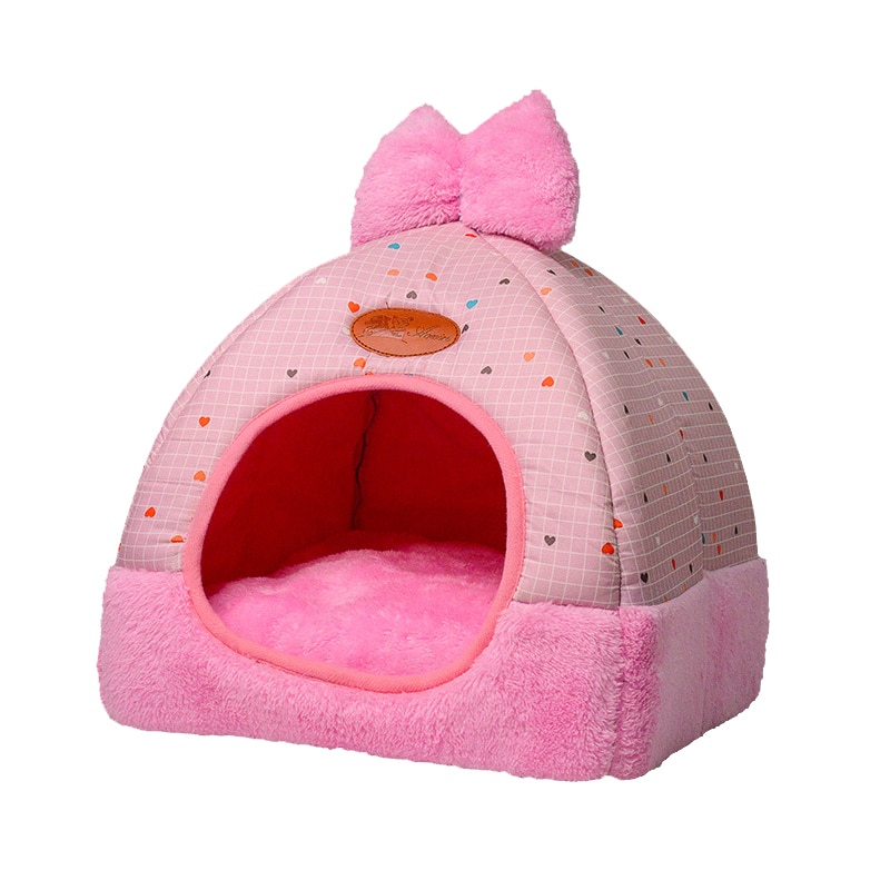 Cute Dog Beds Pet Cushion Tent