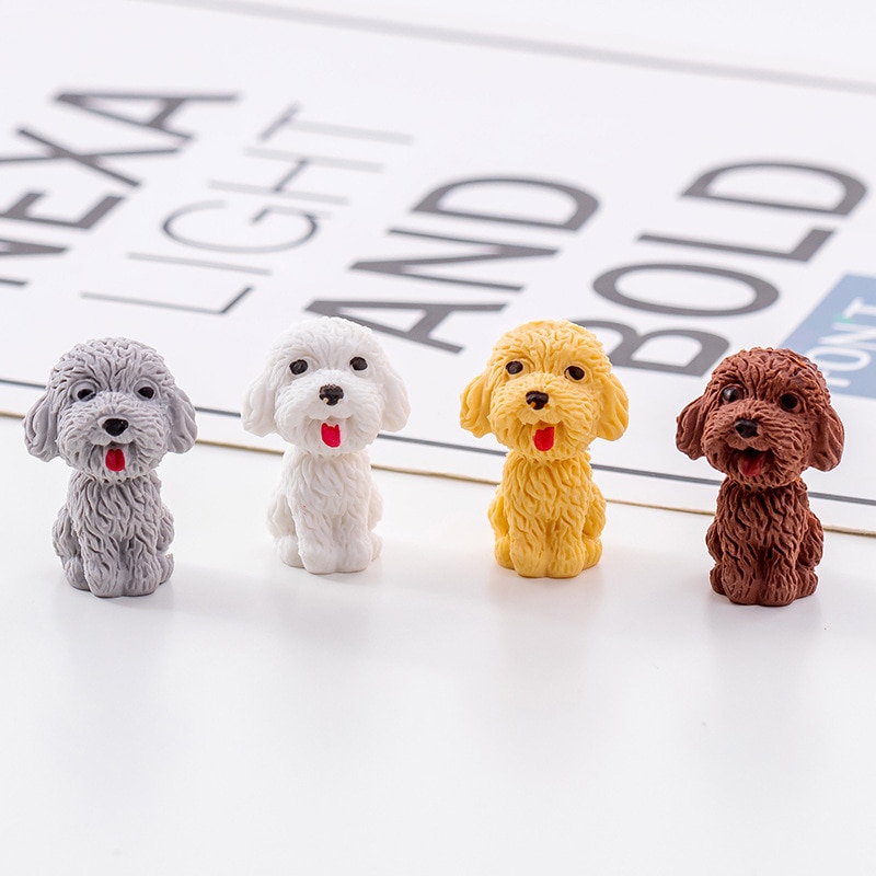 Cute Dog Eraser School Supply