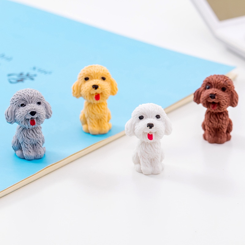 Cute Dog Eraser School Supply