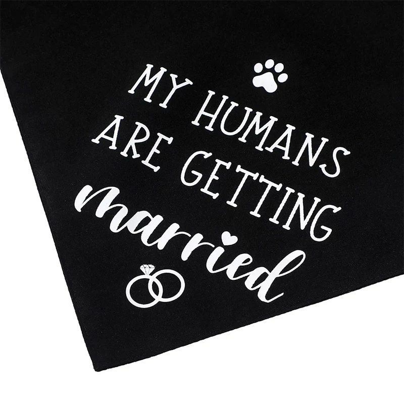 Cute Dog Wedding Bandana